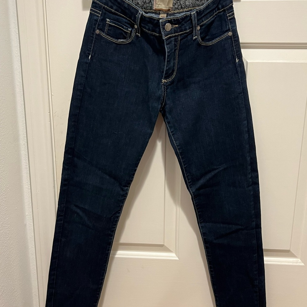 Paige skinny cropped jeans